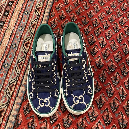 Gucci canvas sneakers for men