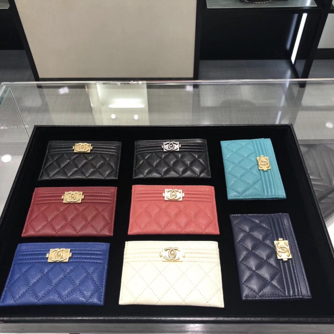 Chanel card holder