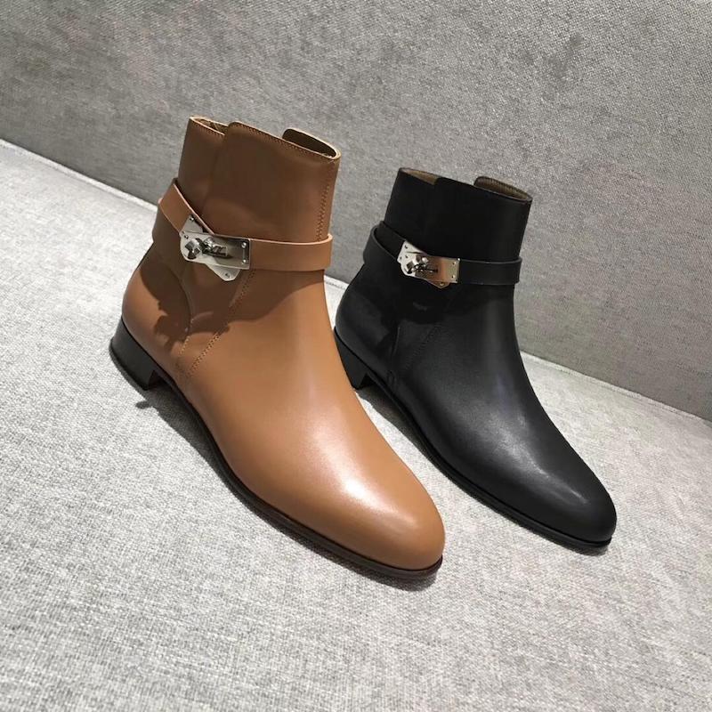 Hermes Kelly ankle boots 