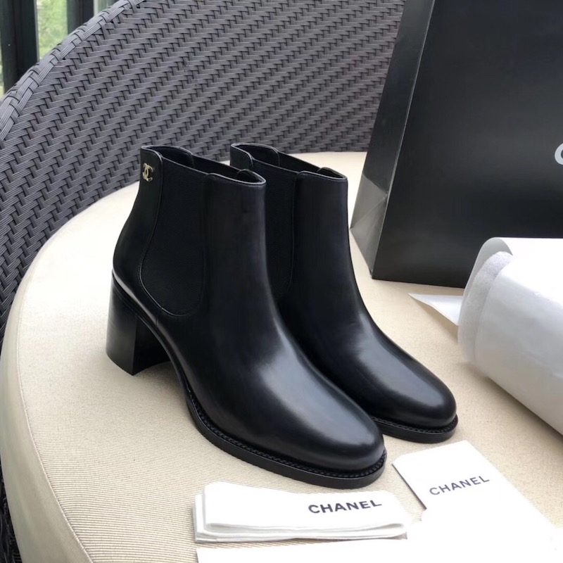 Chanel ankle boots 