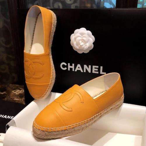 Chanel loafer original material 