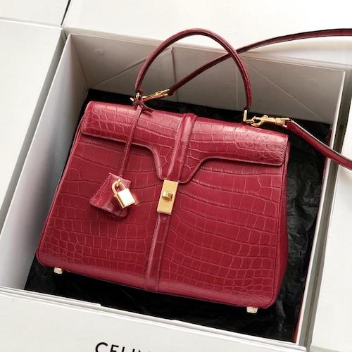 Celine 16 bag crocodile 32 cm