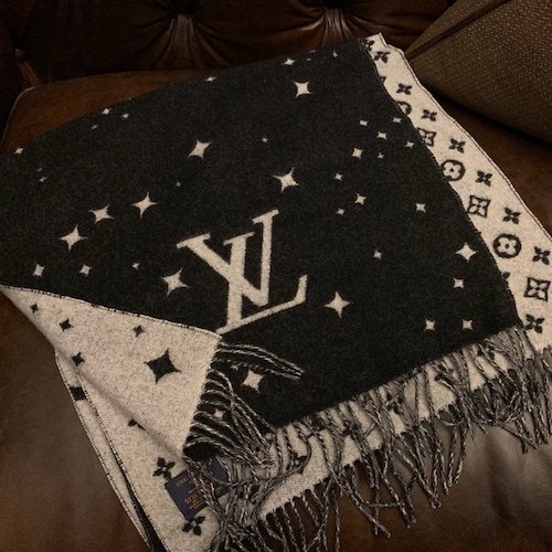 LV cashmere scarf