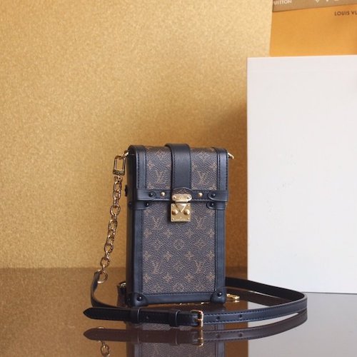 Louis Vuitton Monogram Canvas Phone Holder mini bag M63913