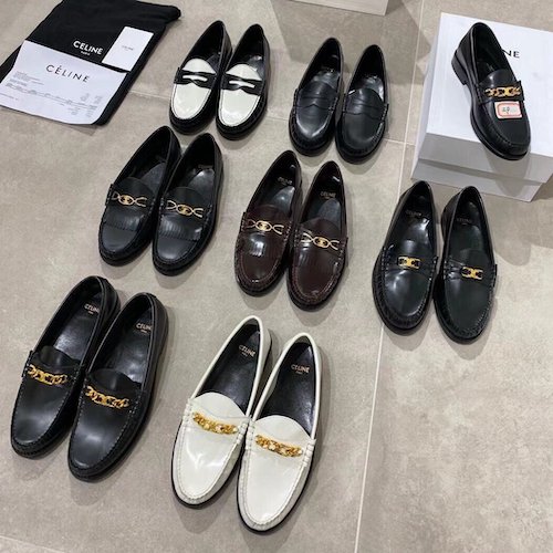 Celine loafers for women