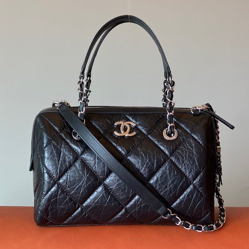 Chanel voyage bag original leather