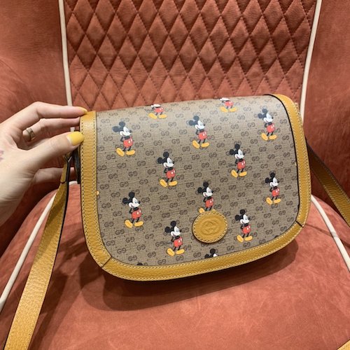 Gucci x Disney cross body bag original leather