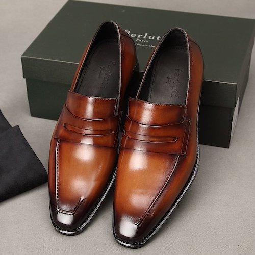 Berluti shoes for men original leather