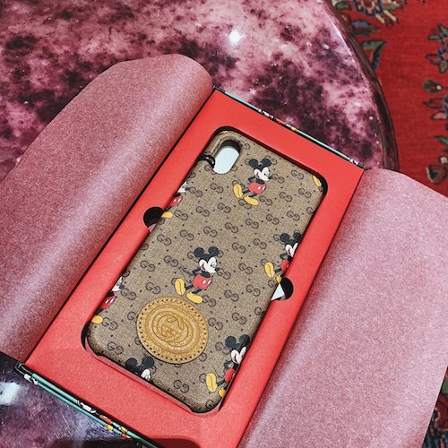 Gucci x disney phone case