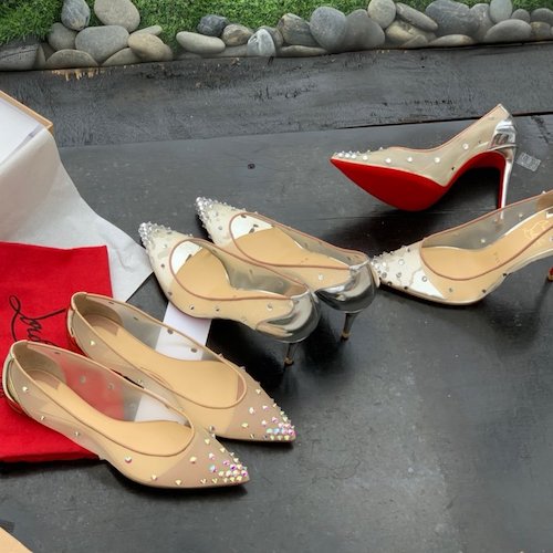 Christian Louboutin flats & high heels 