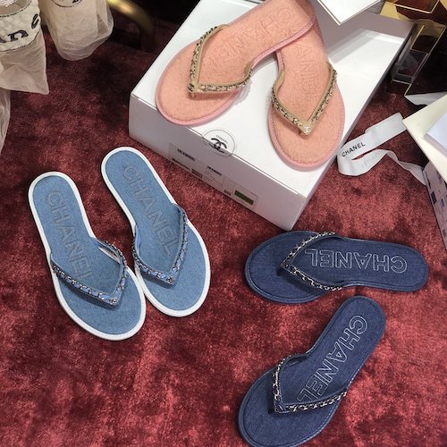 Chanel slippers