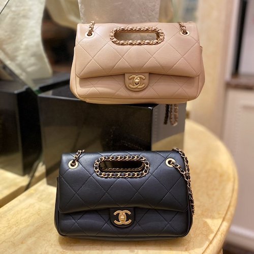 Chanel flap handbag