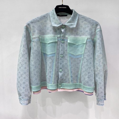 Louis Vuitton monogram tulle jacket