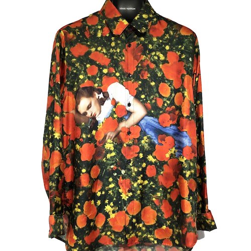 Louis Vuitton silk flower shirt