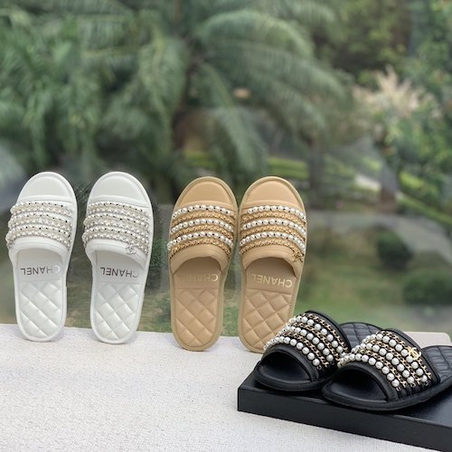 Chanel slippers for women