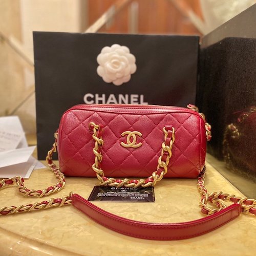 Chanel bowling bag