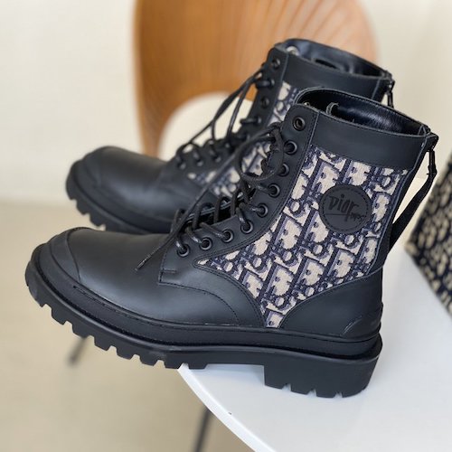 Dior monogram boots for women