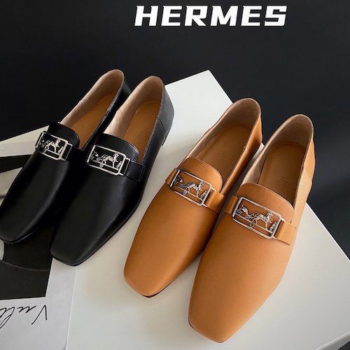 Hermes loafers for women