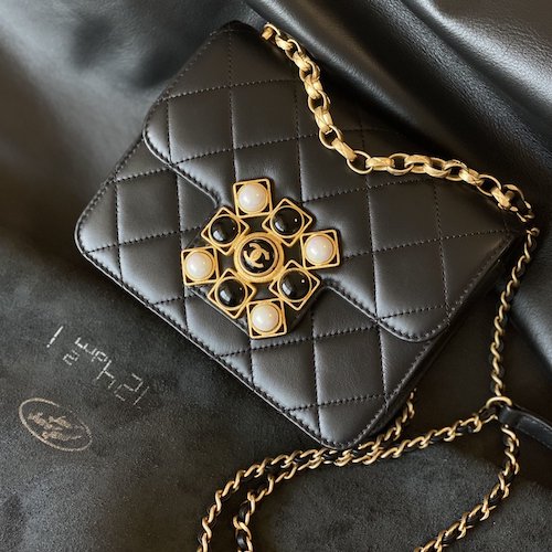 Chanel Coco King bag original leather