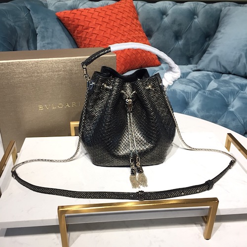 Bvlgari bucket bag