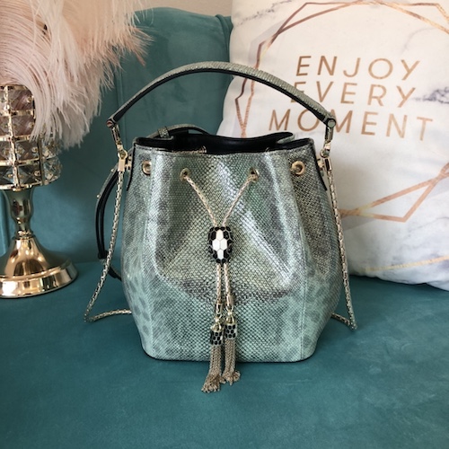 Bvlgari bucket bag