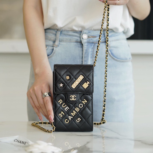 Chanel phone purse