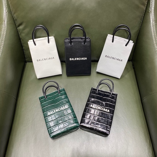 Balenciaga shopping phone bag