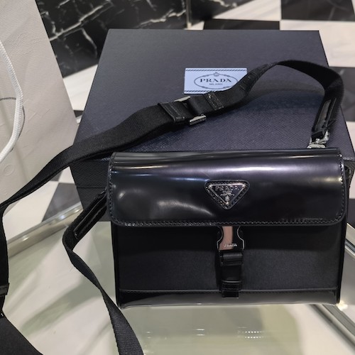 Prada messenger bag for unisex