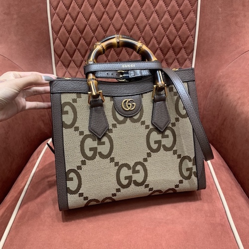 Gucci Diana bag monogram