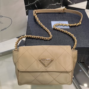 Prada mini chain bag