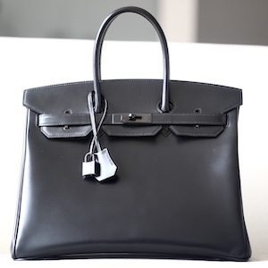 Hermes Birkin 35 Black