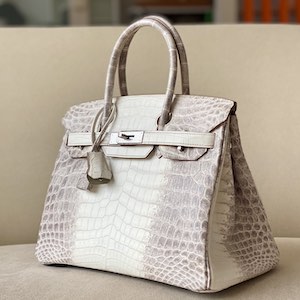 Hermes Birkin crocodile leather