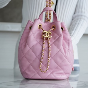 Chanel bucket backpack 